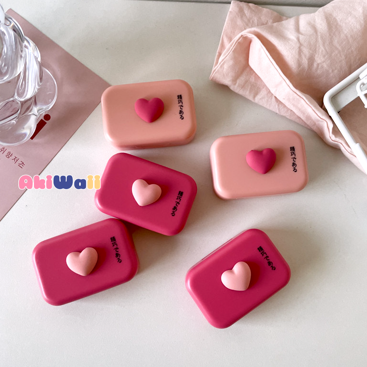 Akiwaii Crystal Halo Lens Case