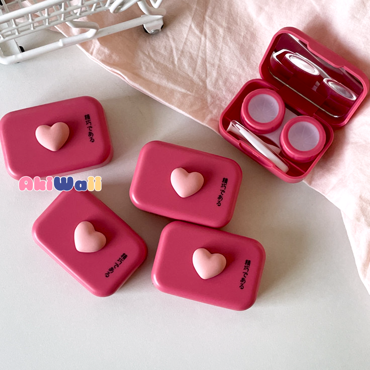 Akiwaii Crystal Halo Lens Case