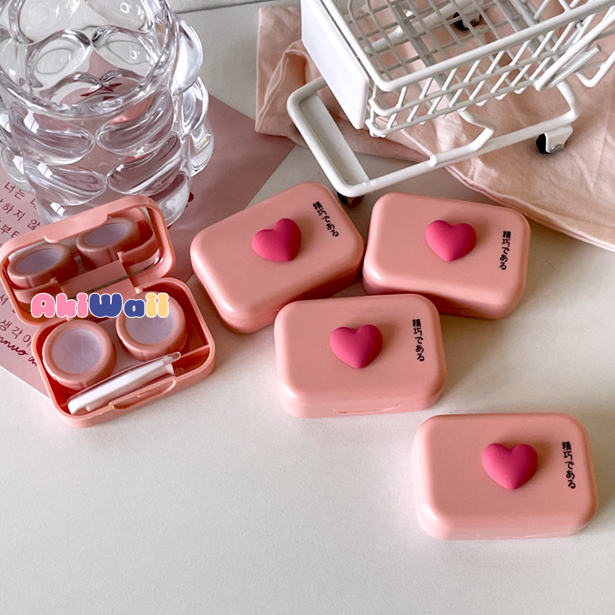 Akiwaii Crystal Halo Lens Case