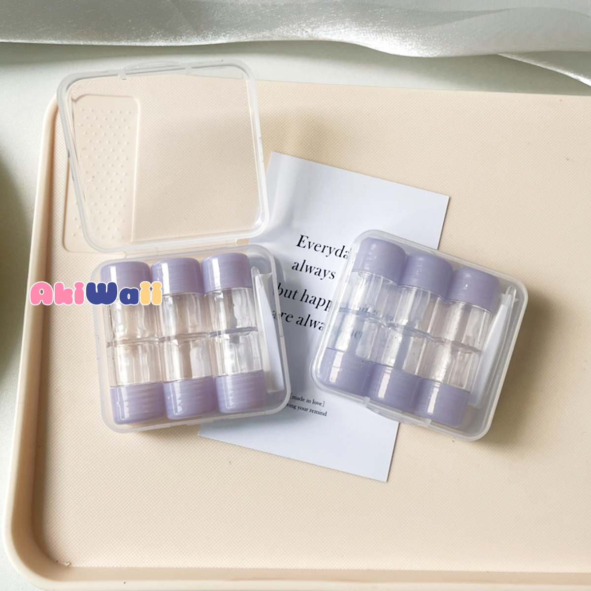 Akiwaii Crystal Mirage Lens Case