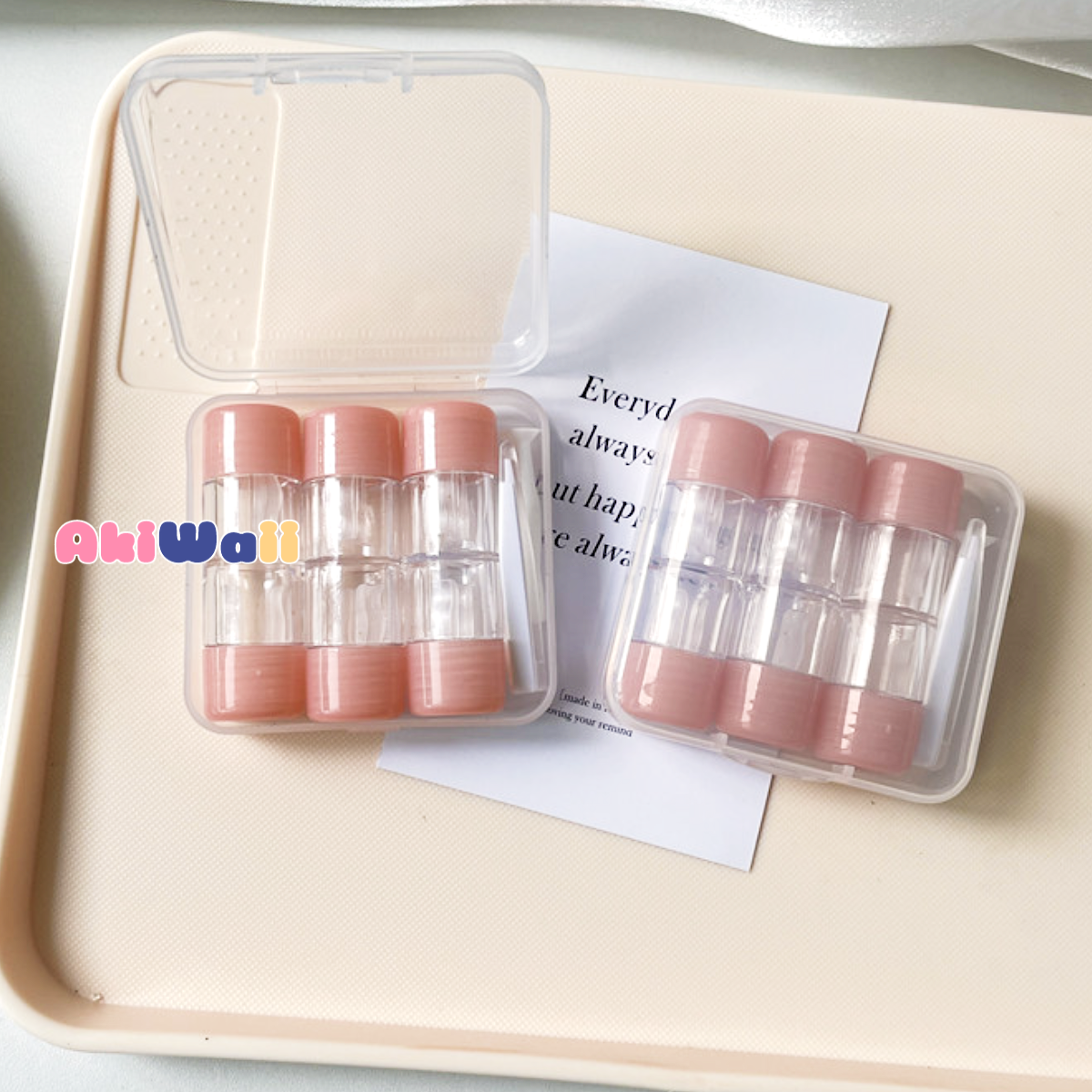 Akiwaii Crystal Mirage Lens Case