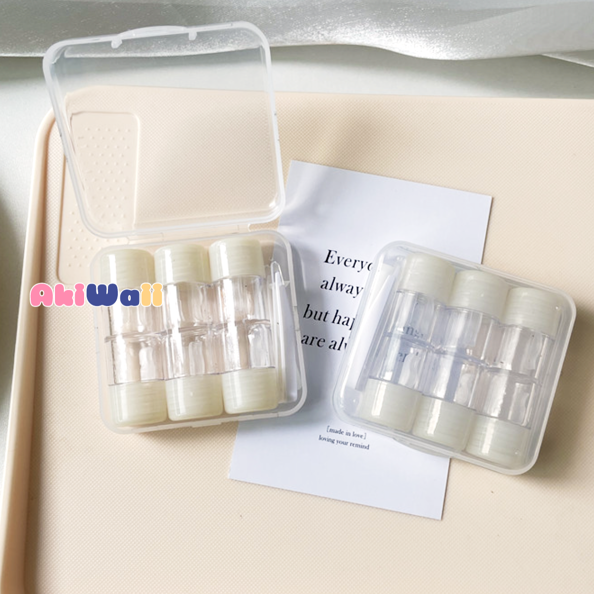 Akiwaii Crystal Mirage Lens Case