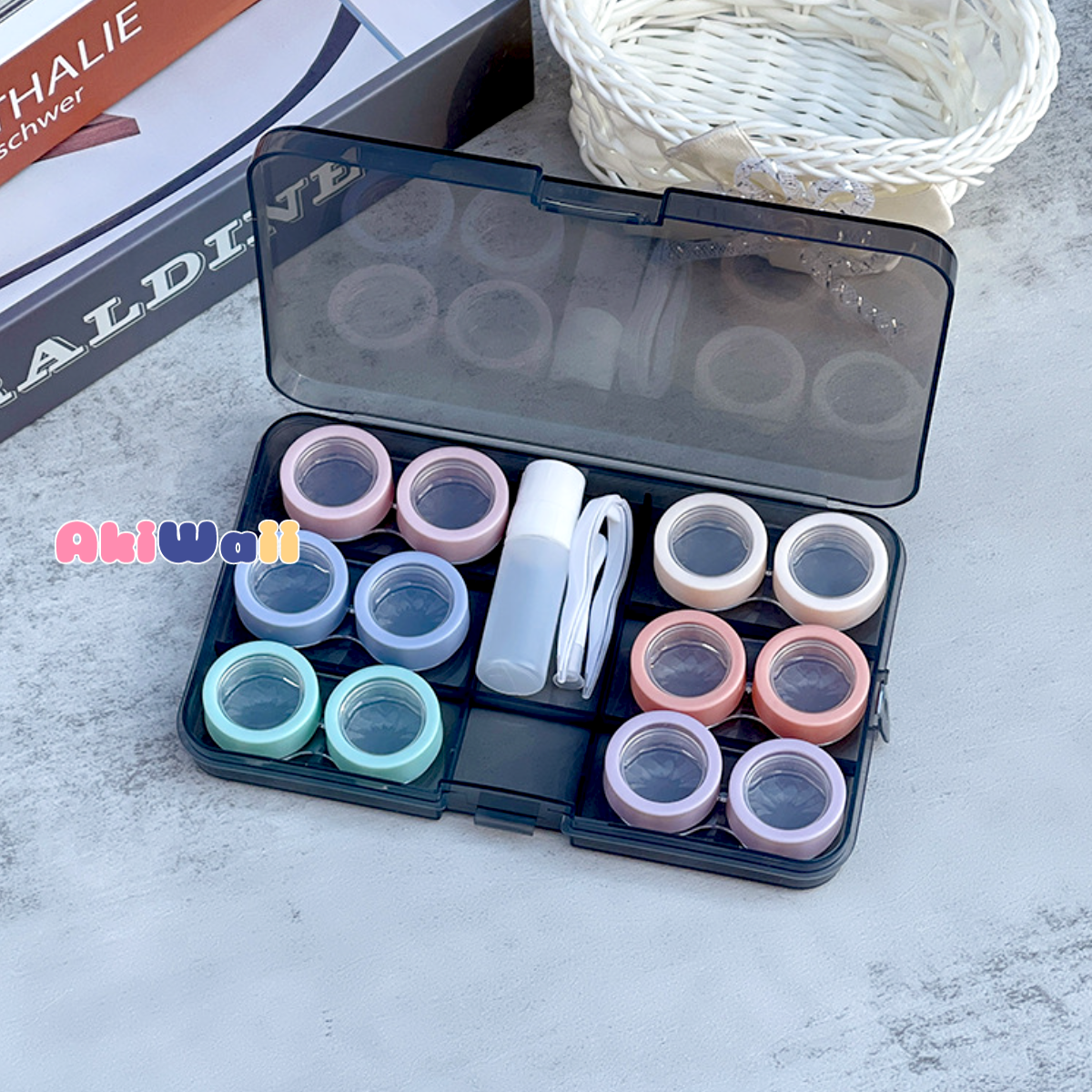 Akiwaii Enchanted Glow  Lens Case