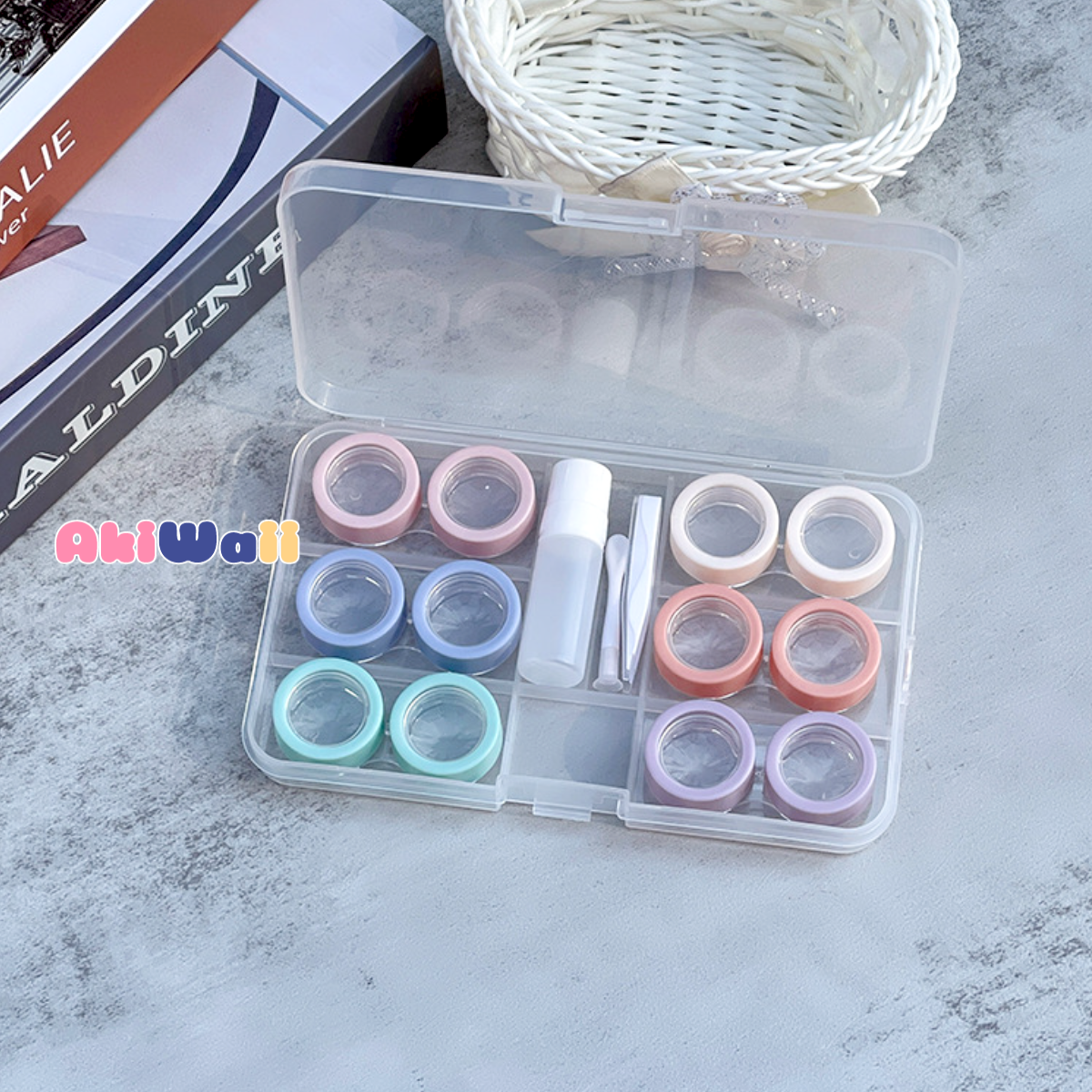 Akiwaii Enchanted Glow  Lens Case