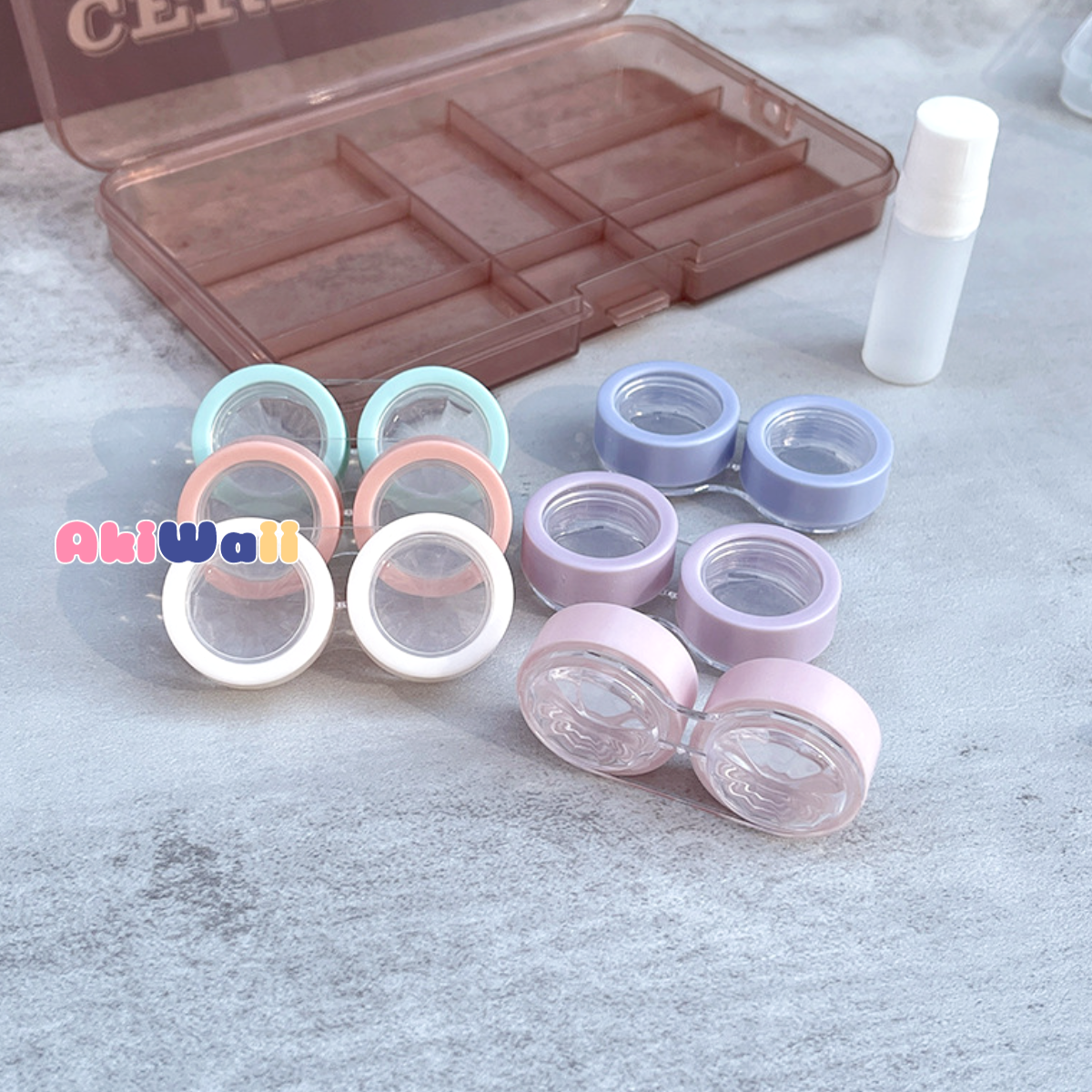 Akiwaii Enchanted Glow  Lens Case