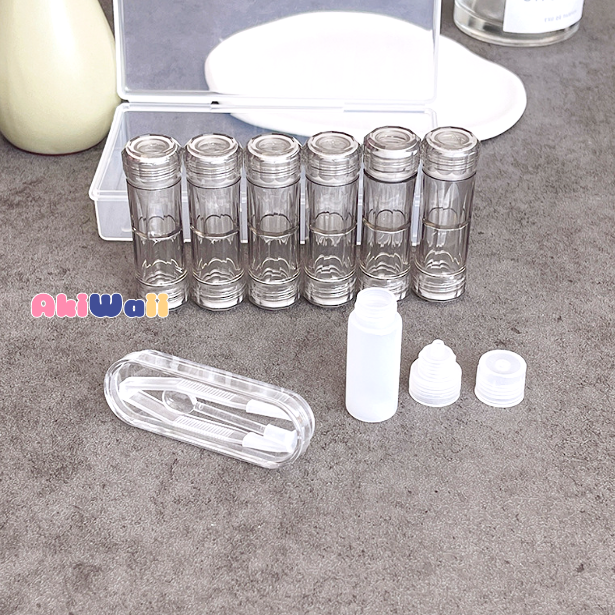 Akiwaii Golden Gleam Lens Case