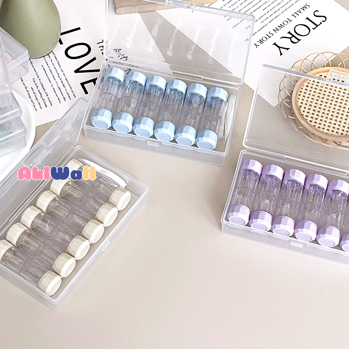 Akiwaii Frozen Light Lens Case