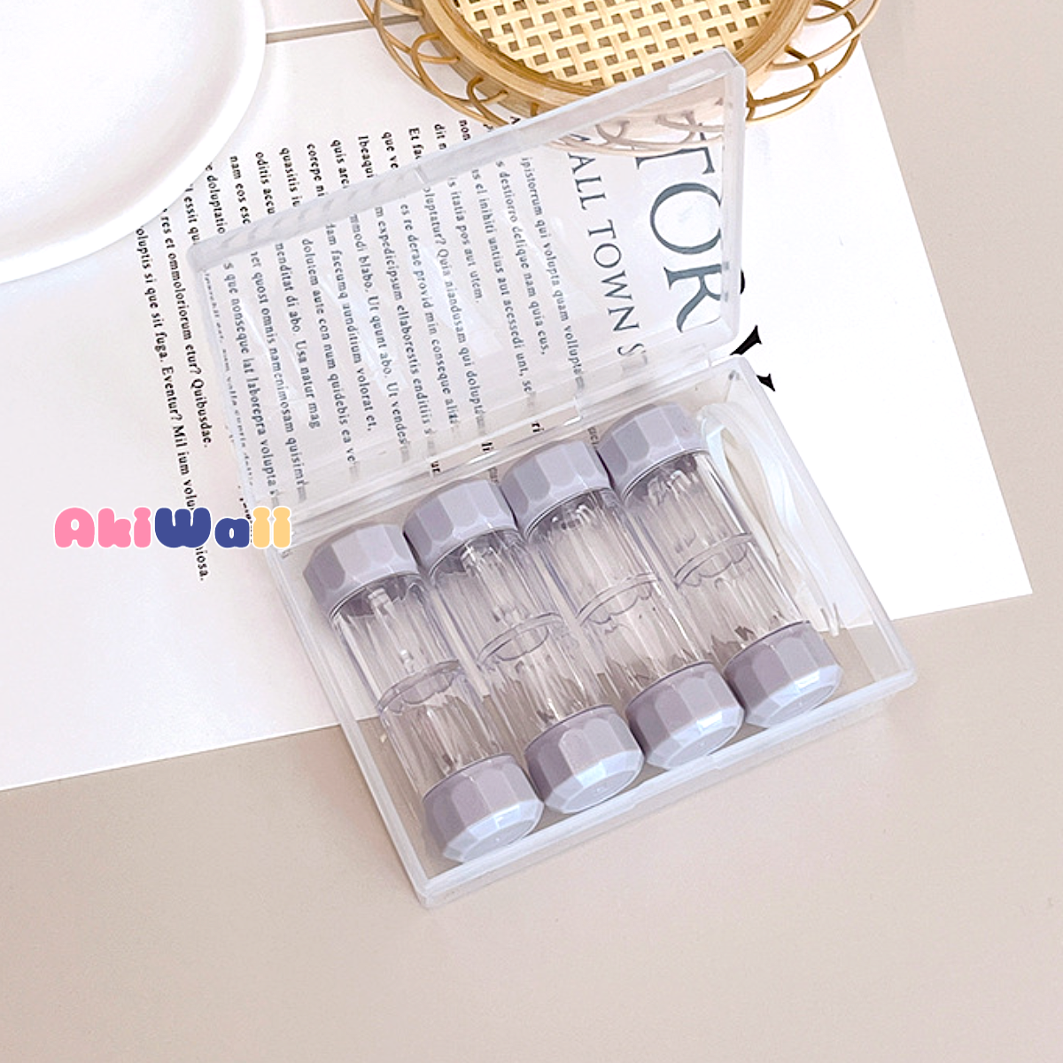 Akiwaii Frozen Light Lens Case