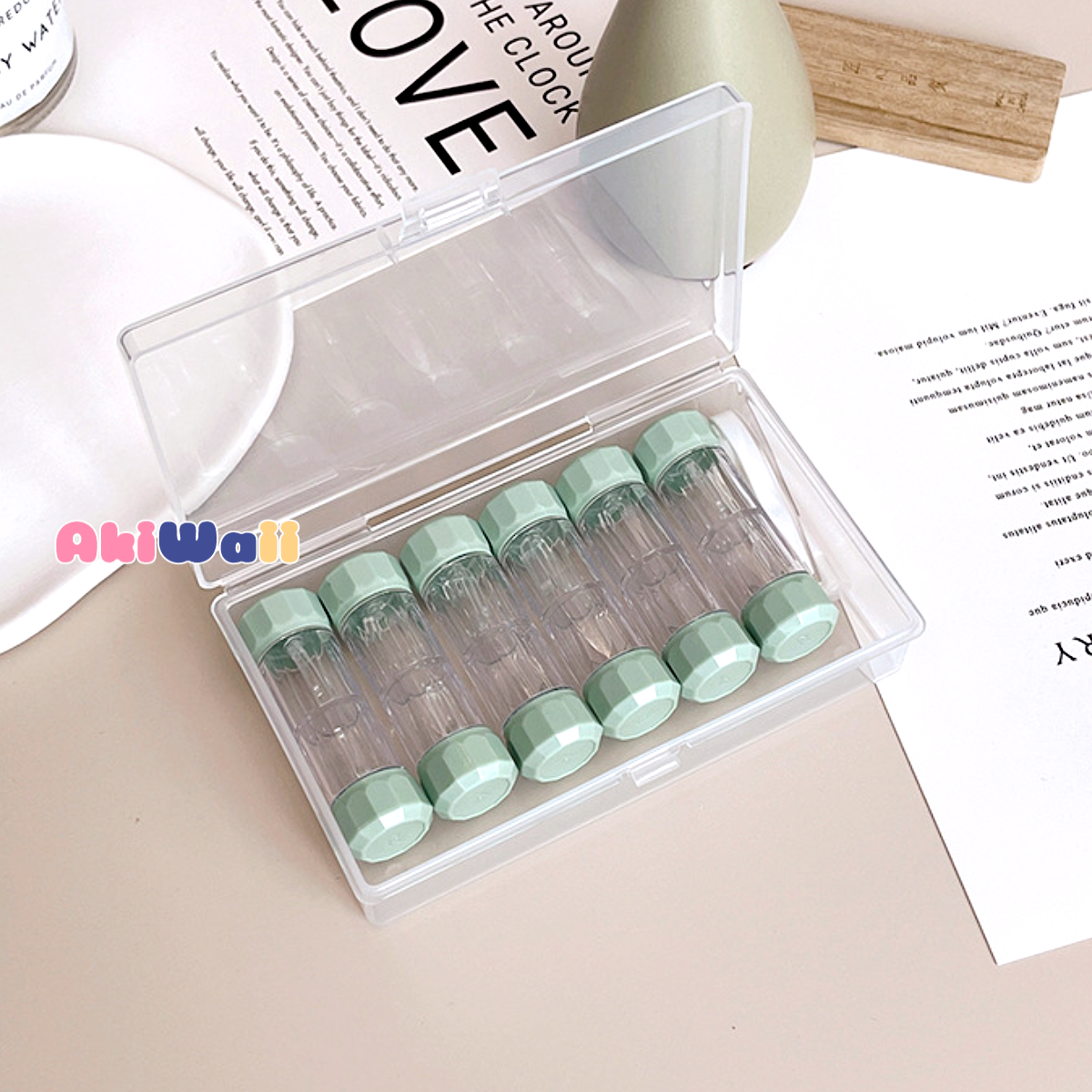 Akiwaii Frozen Light Lens Case