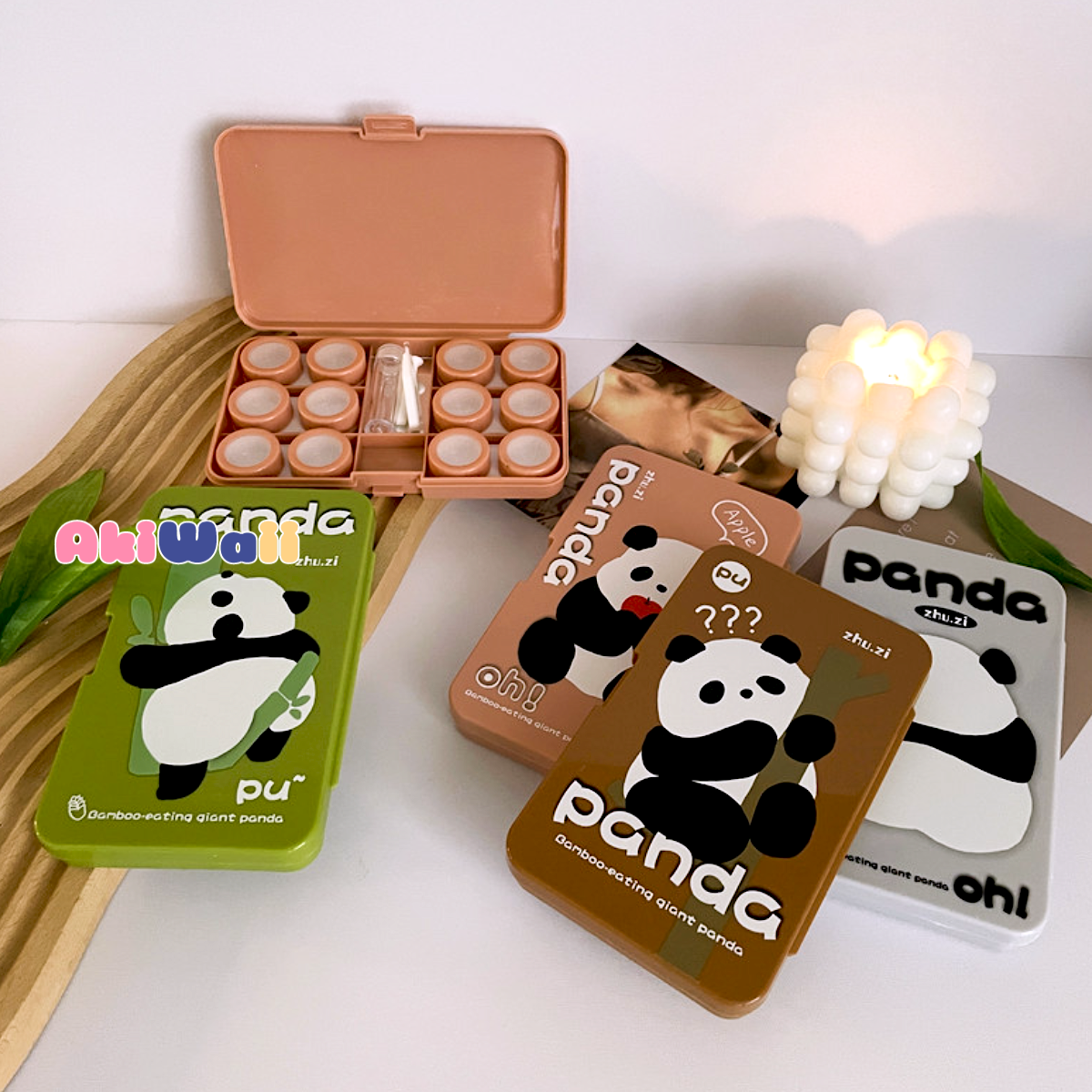 Akiwaii Glowing Star  Lens Case