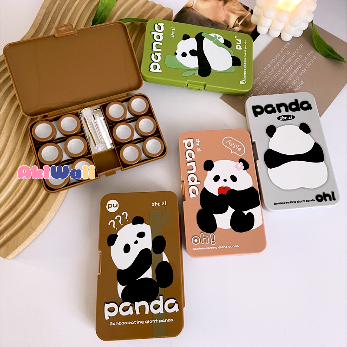 Akiwaii Glowing Star  Lens Case