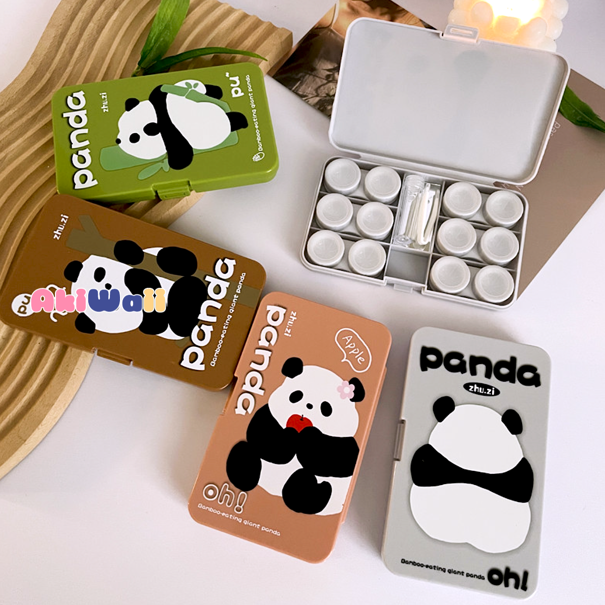 Akiwaii Glowing Star  Lens Case