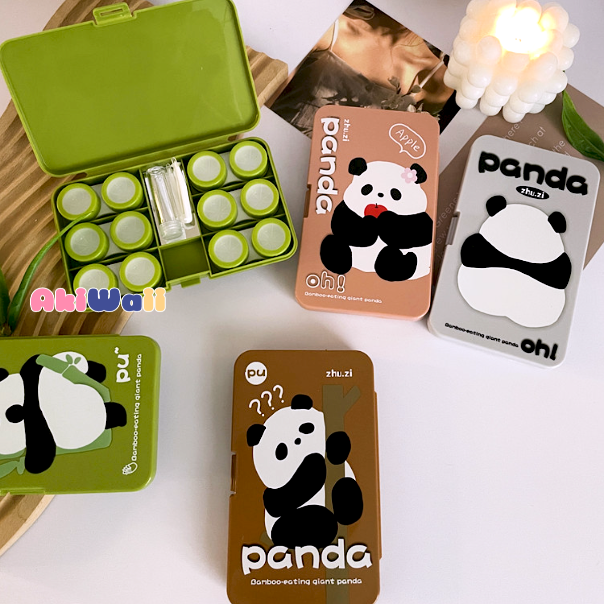 Akiwaii Glowing Star  Lens Case