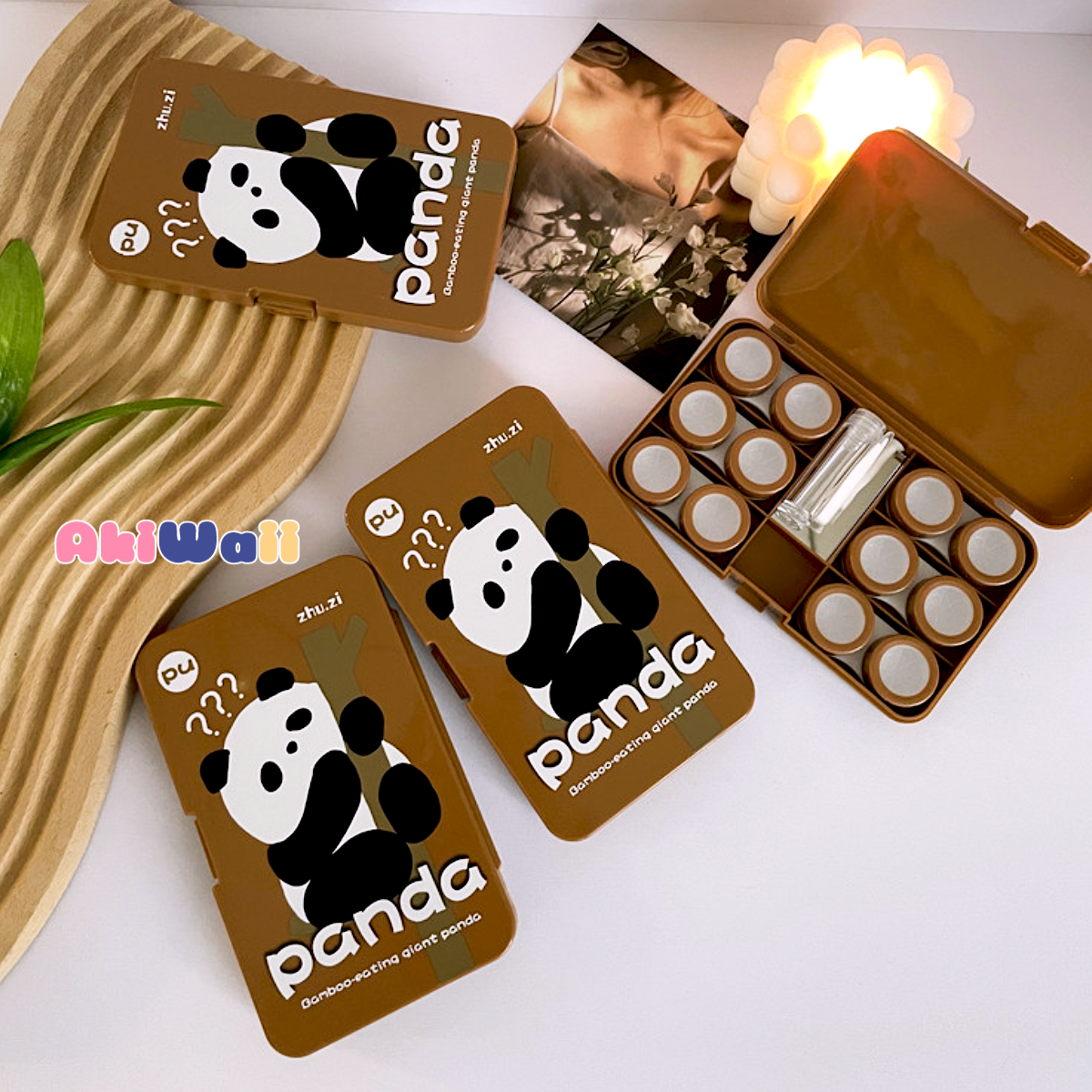 Akiwaii Glowing Star  Lens Case