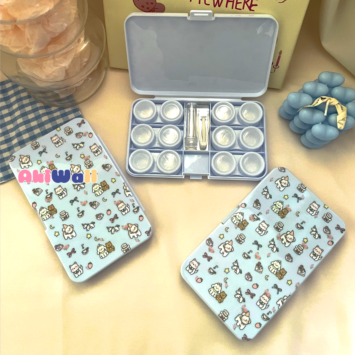 Akiwaii VividVault Lens Case