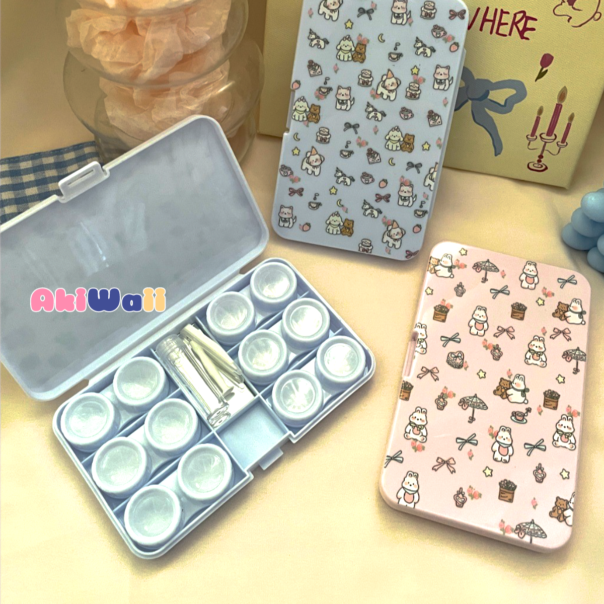 Akiwaii VividVault Lens Case