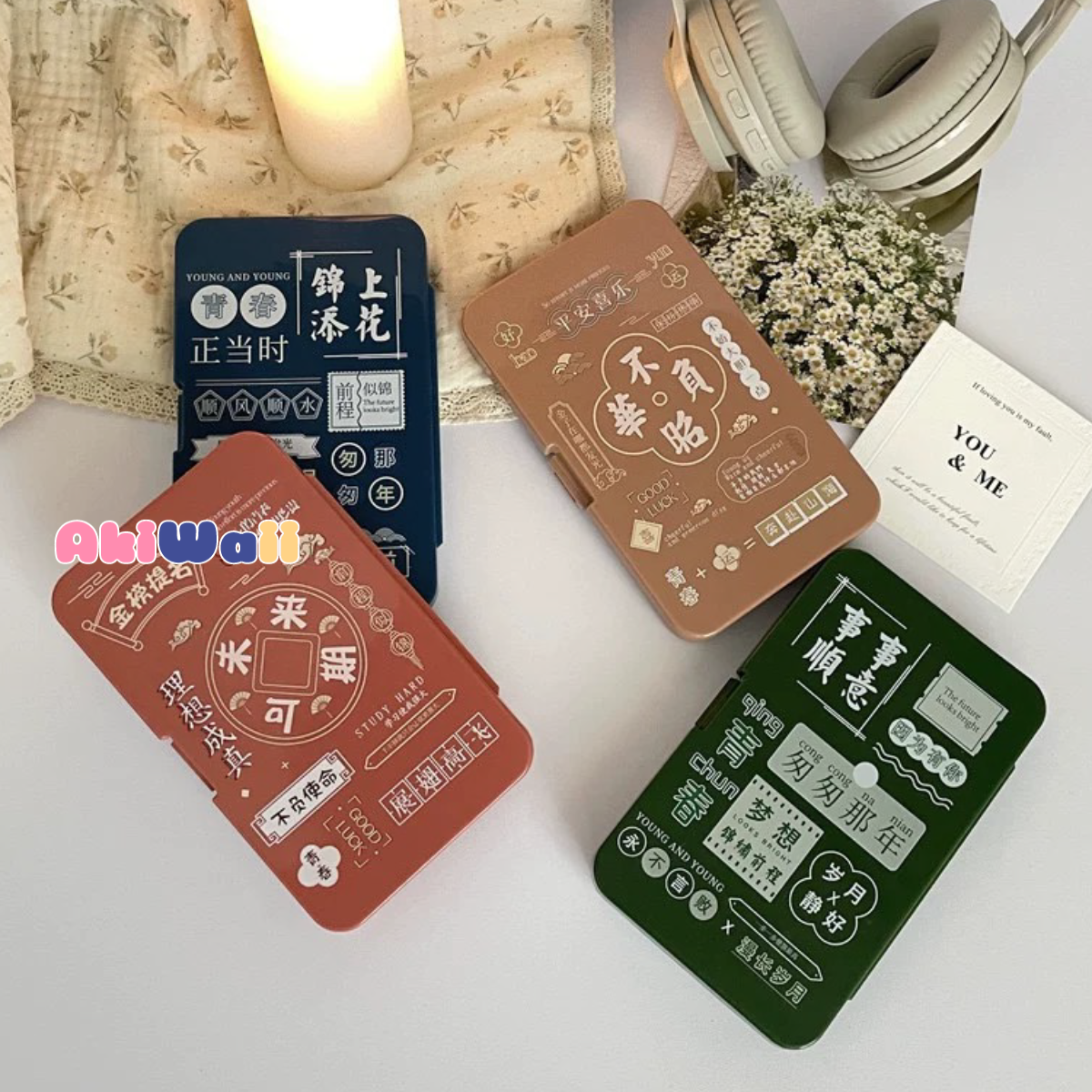 Akiwaii Vistria Lens Case