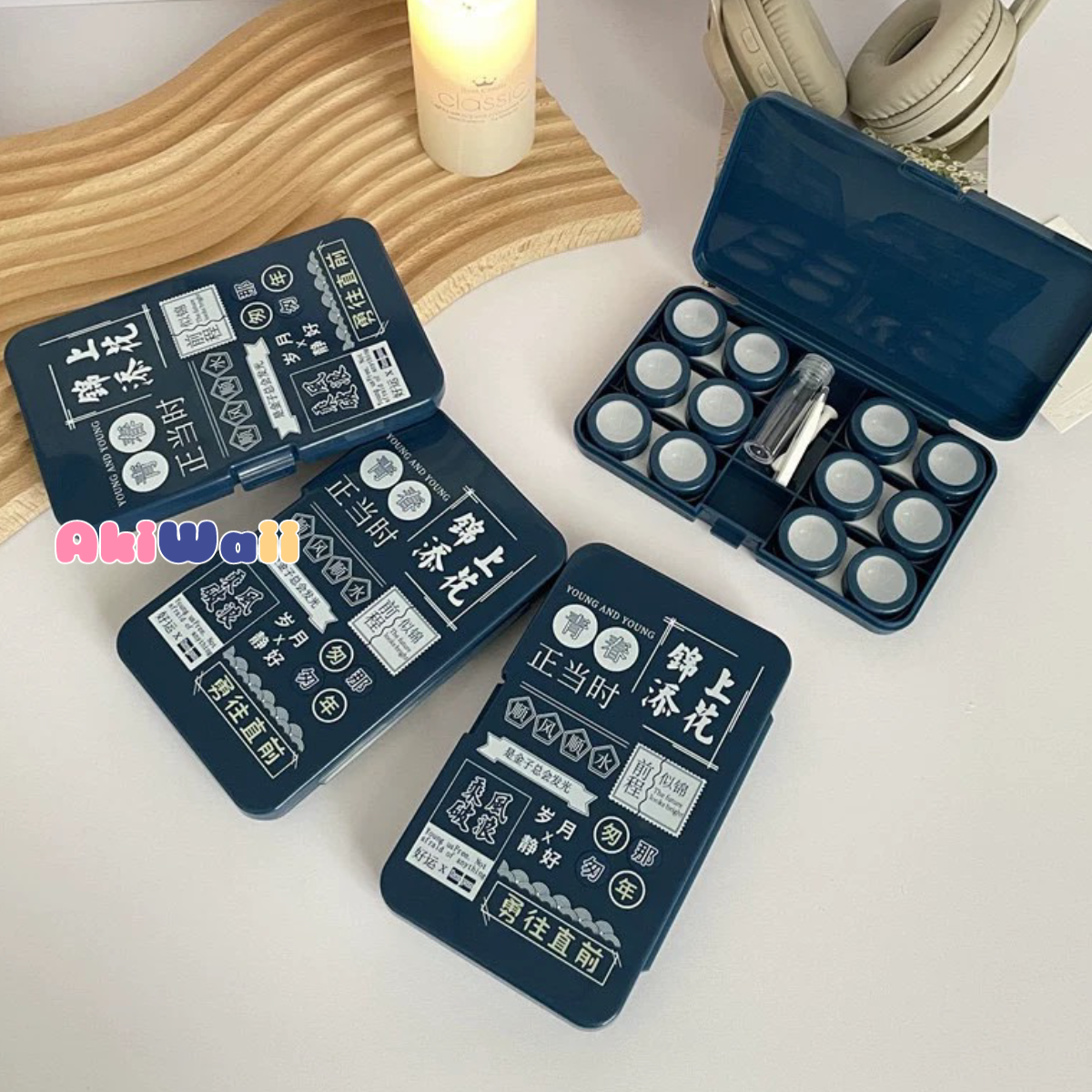 Akiwaii Vistria Lens Case