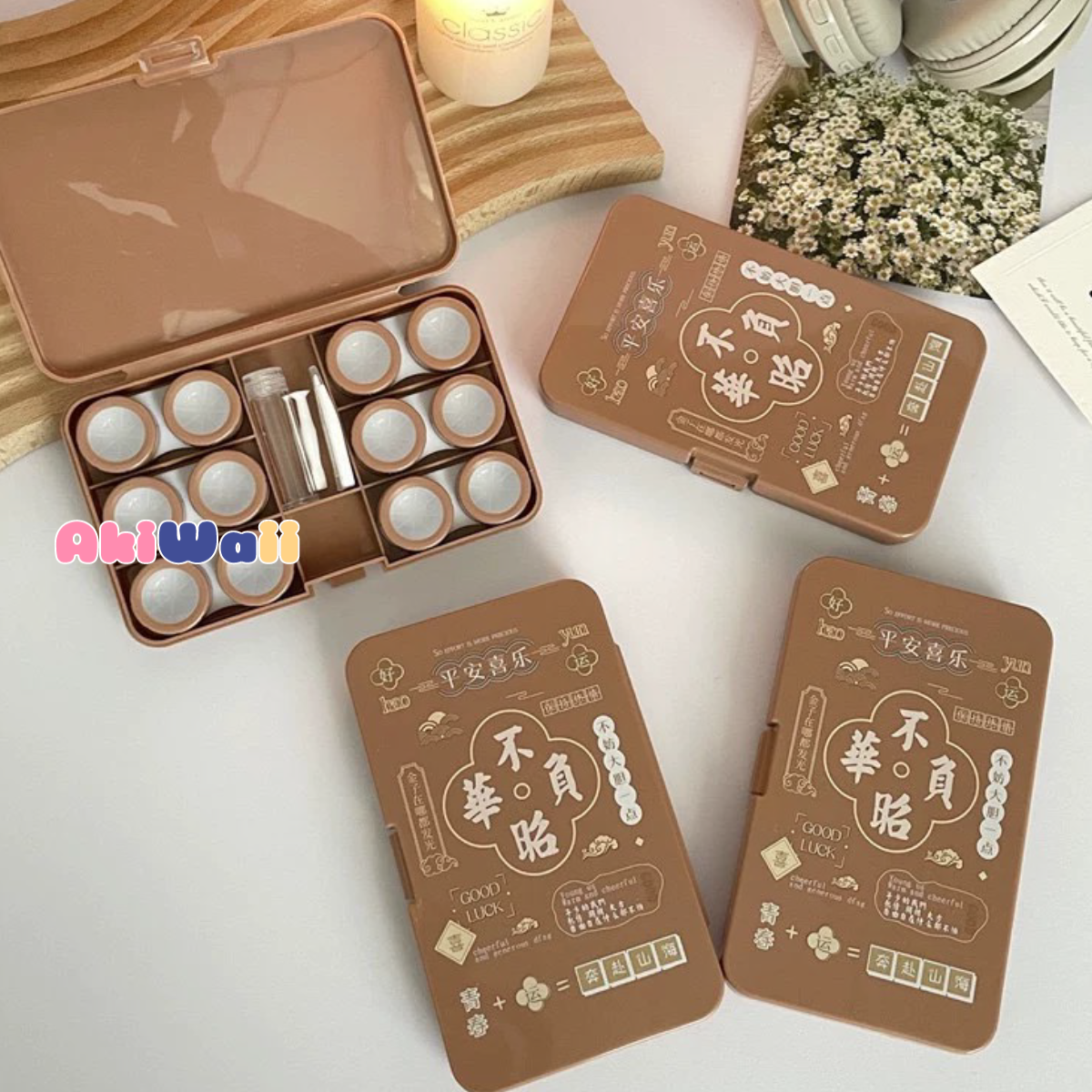 Akiwaii Vistria Lens Case