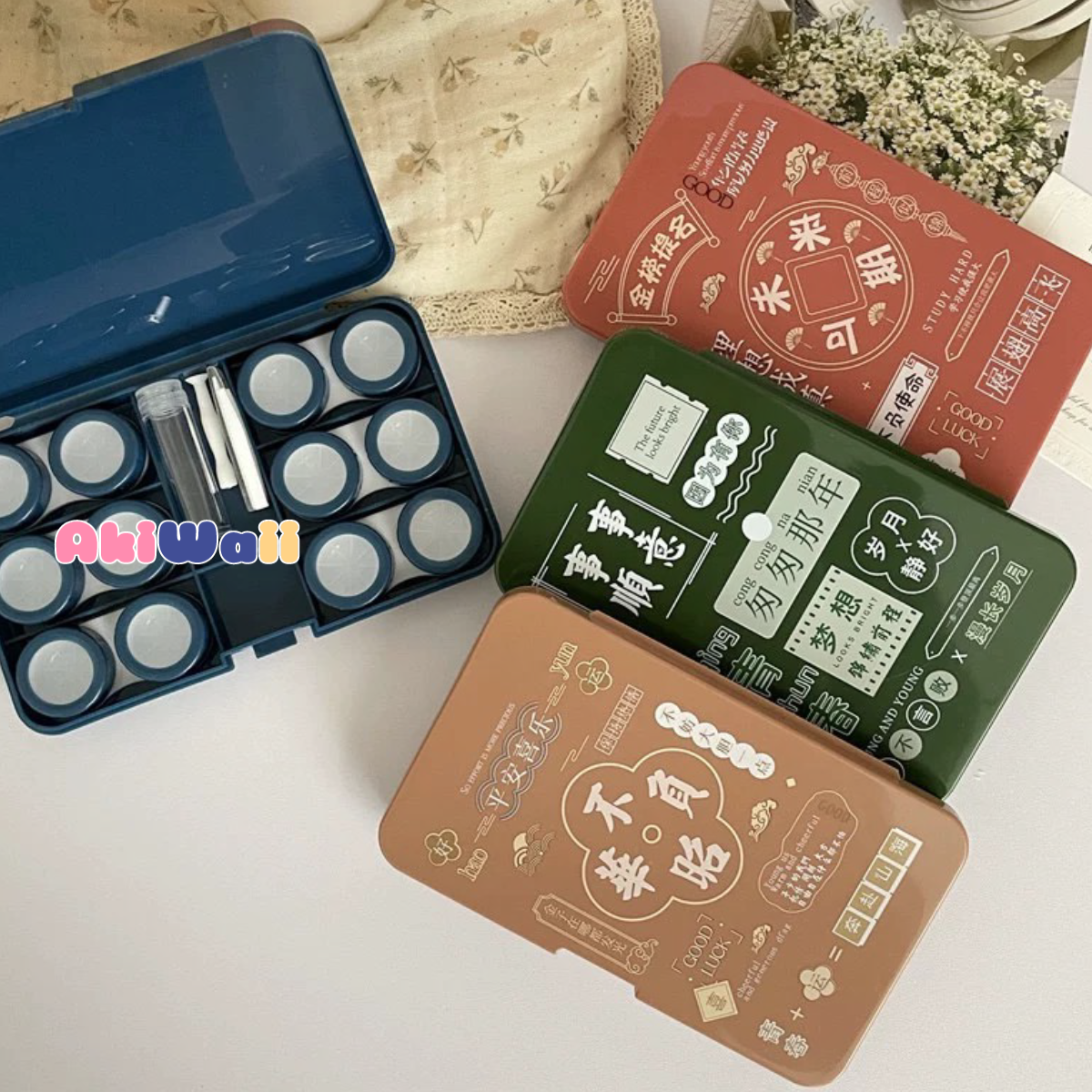 Akiwaii Vistria Lens Case