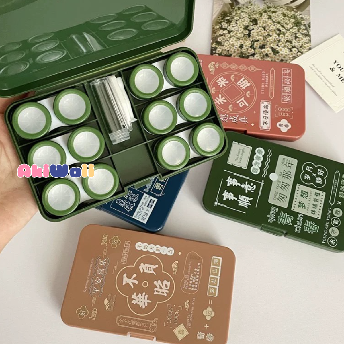 Akiwaii Vistria Lens Case