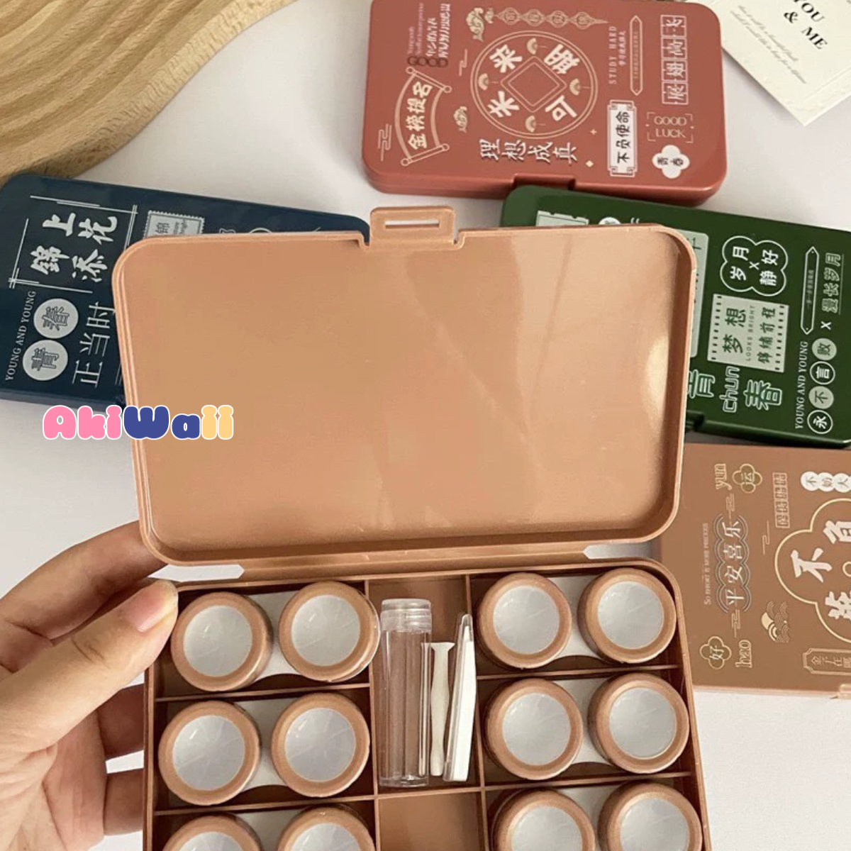 Akiwaii Vistria Lens Case