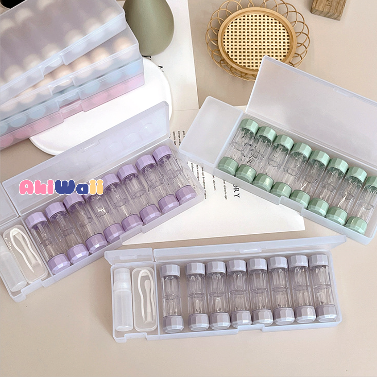 Akiwaii Opal Spark Lens Case