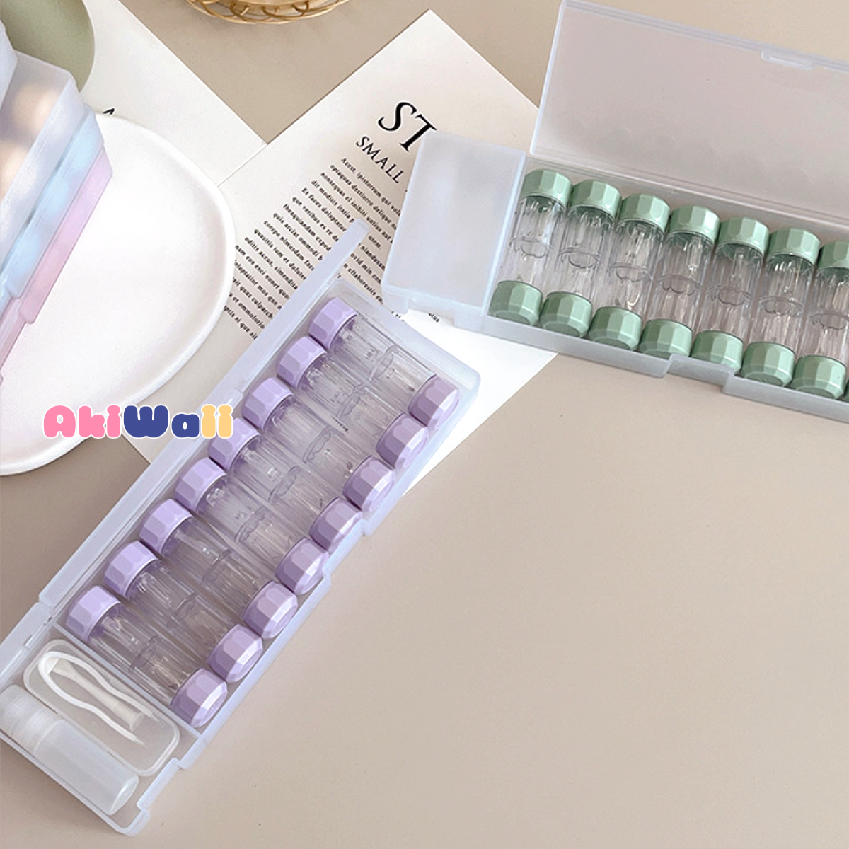 Akiwaii Opal Spark Lens Case