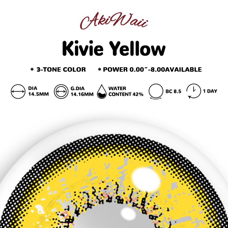 Akiwaii Kivie Yellow [Daily]