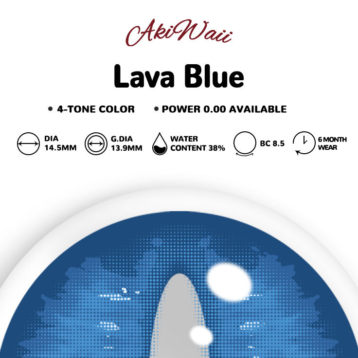 Akiwaii Lava Blue [6-Month Wear]