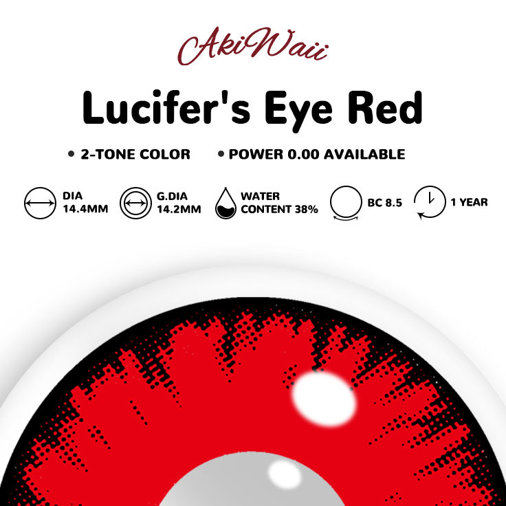 Akiwaii Cosplay Lucifer's Eye Red