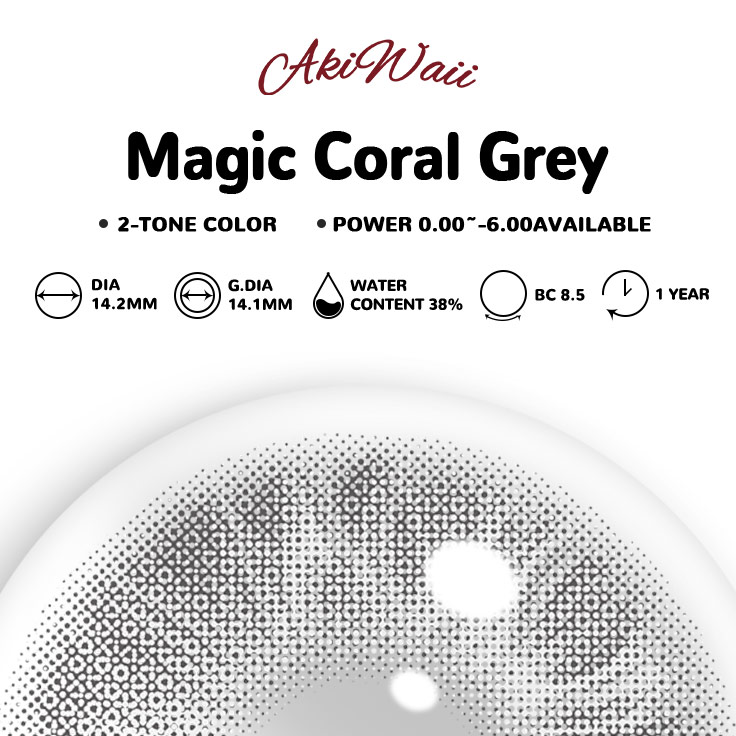 Akiwaii Magic Coral Grey [Yearly]