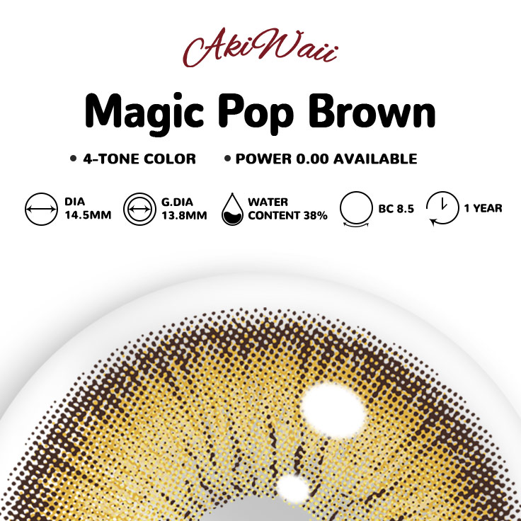 Akiwaii Magic Pop Brown [Yearly]