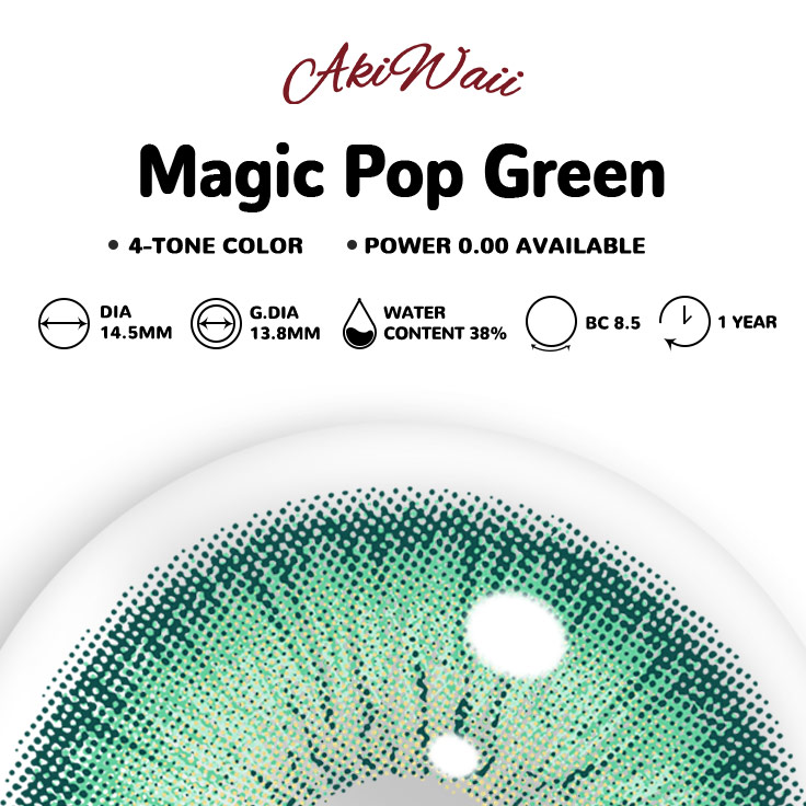Akiwaii Magic Pop Green [Yearly]