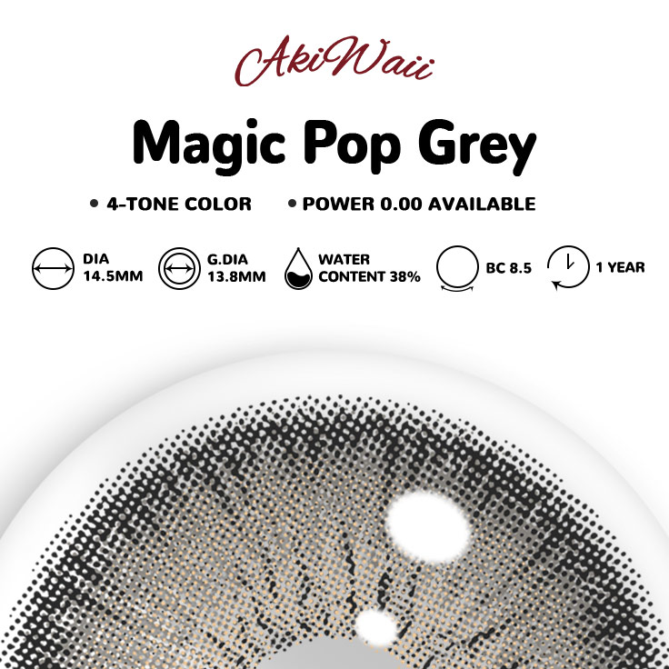 Akiwaii Magic Pop Grey [Yearly]
