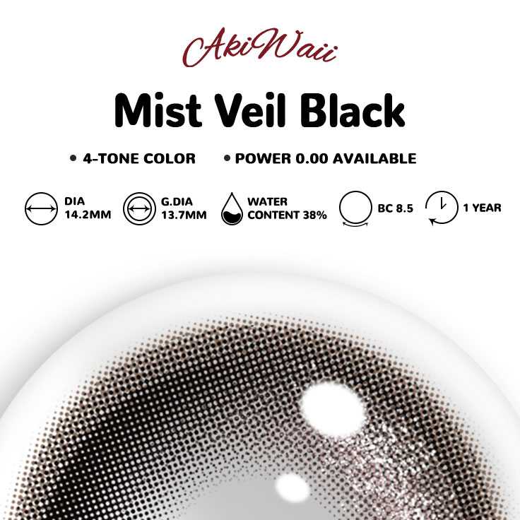 Akiwaii Mist Veil Black [Yearly]