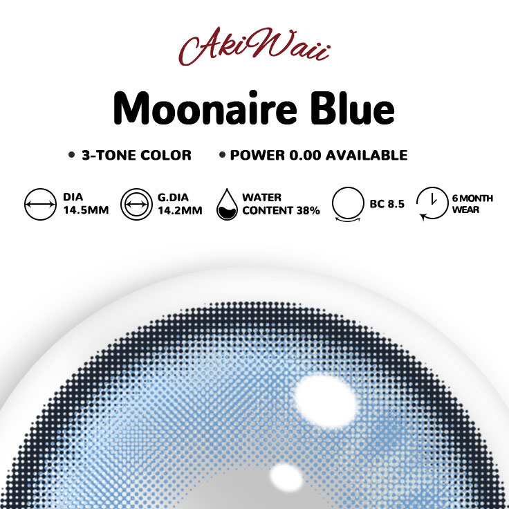 Akiwaii Moonaire Blue [6-Month Wear]