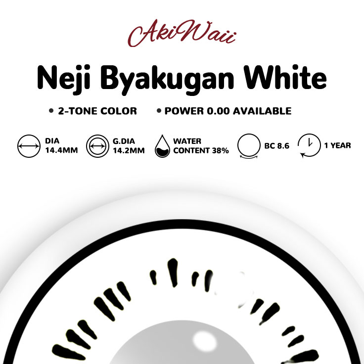 Akiwaii Neji Byakugan White [Yearly]