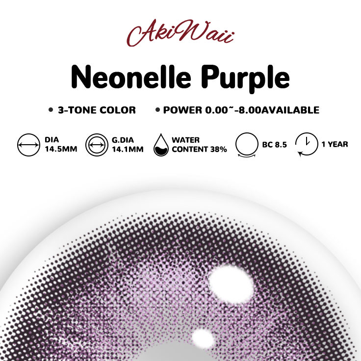 Akiwaii Neonelle Purple [Yearly]