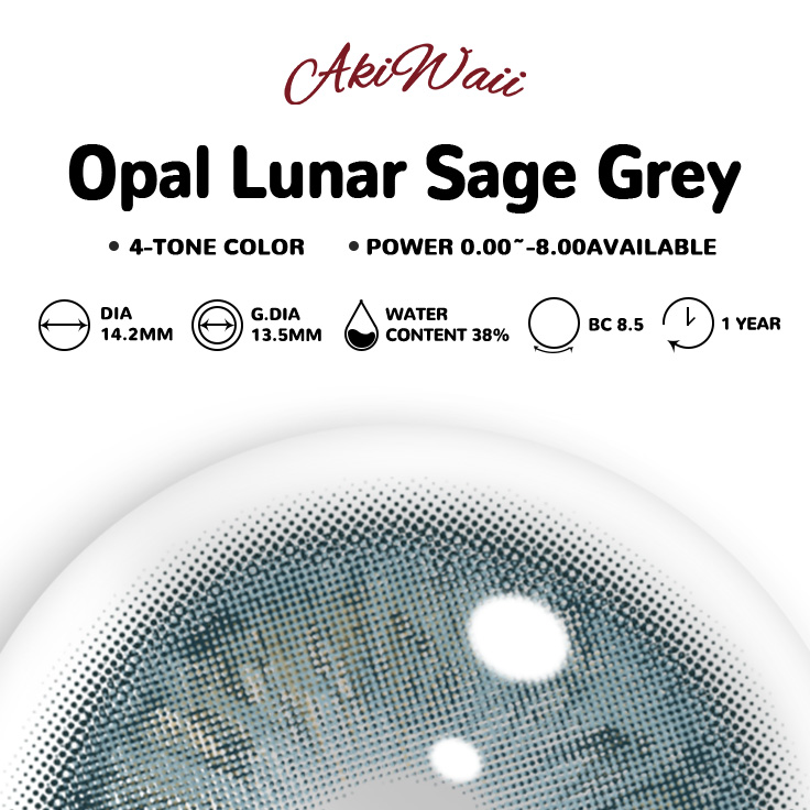 Akiwaii Opal Lunar Sage Grey [Yearly]