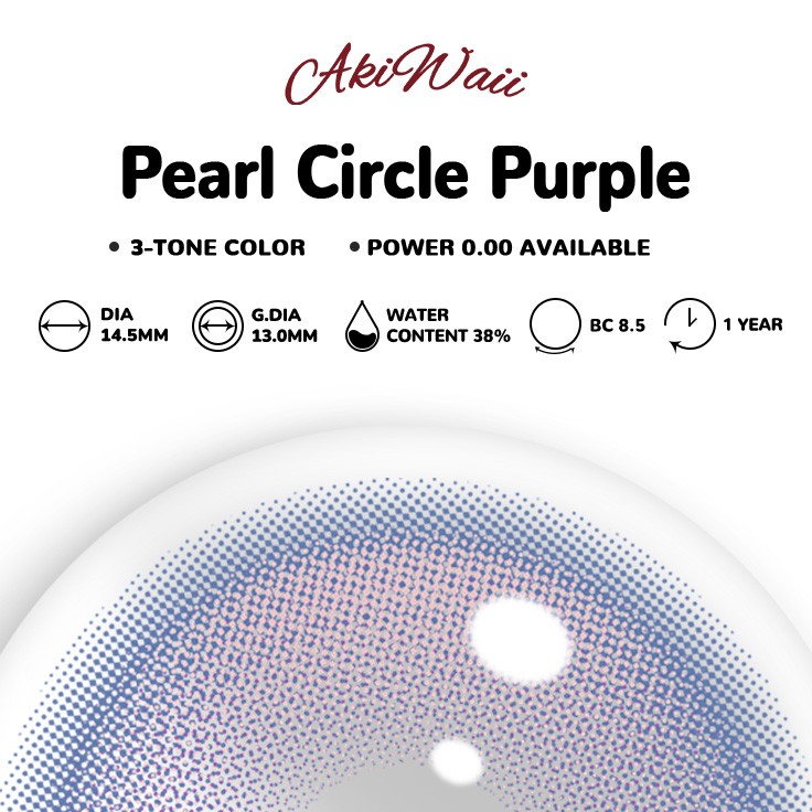 Akiwaii Pearl Circle Purple [Yearly]