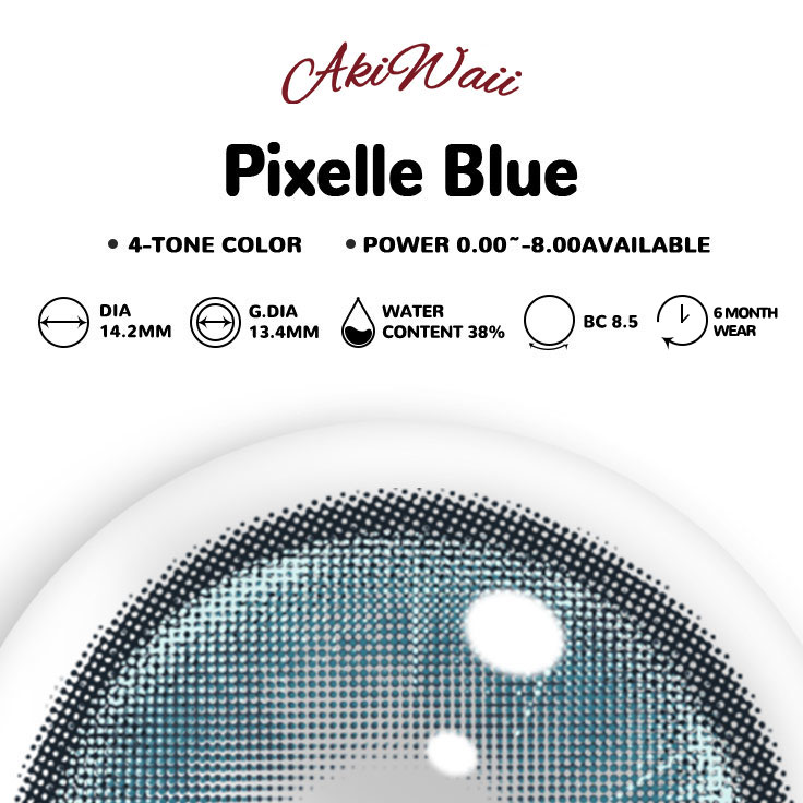 Akiwaii Pixelle Blue [6-Month Wear]