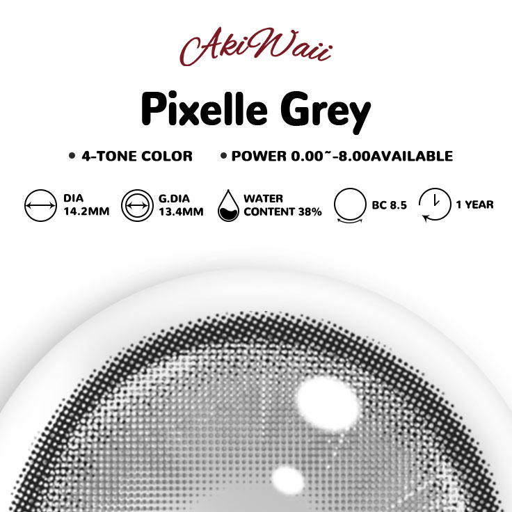 Akiwaii Pixelle Grey [Yearly]