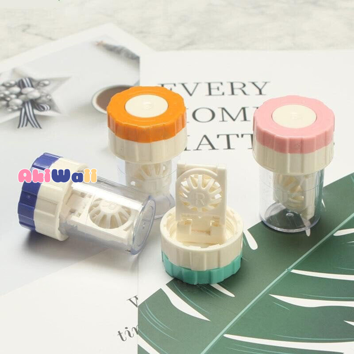 Akiwaii Vision Fresh Contact Lenses Manual Washer