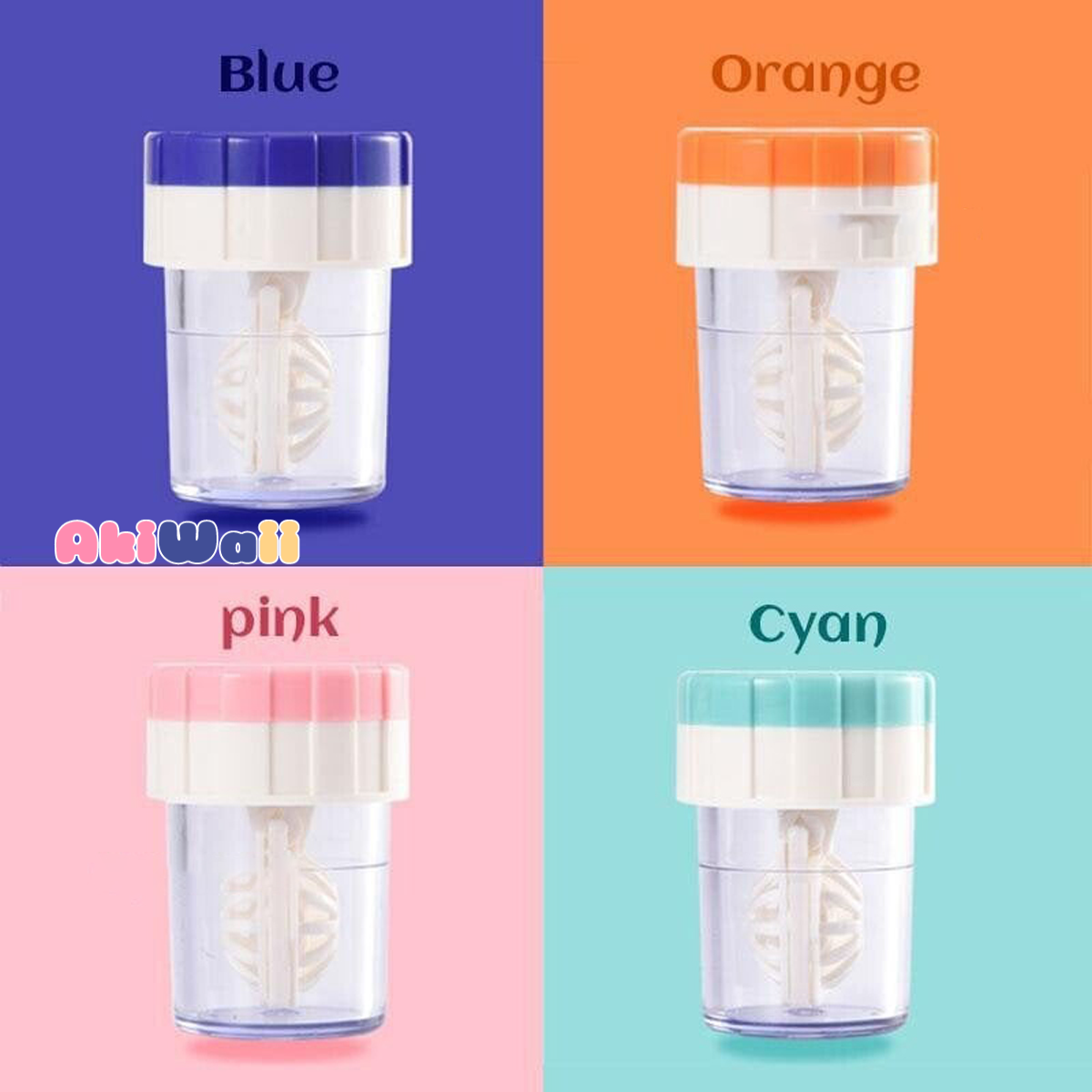 Akiwaii Vision Fresh Contact Lenses Manual Washer