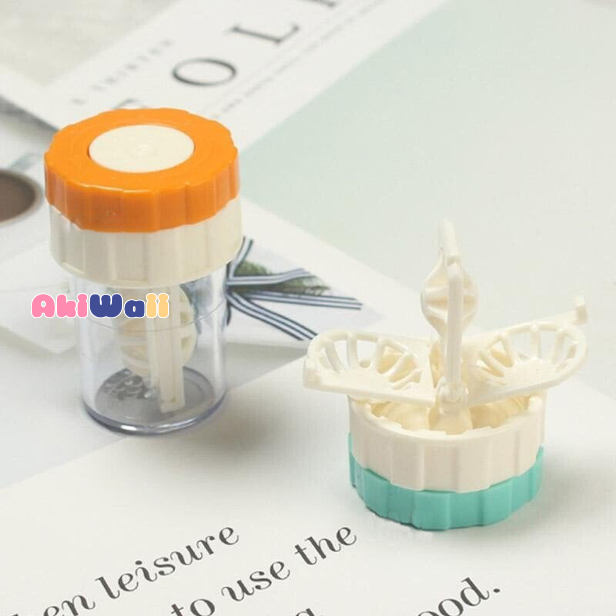 Akiwaii Vision Fresh Contact Lenses Manual Washer