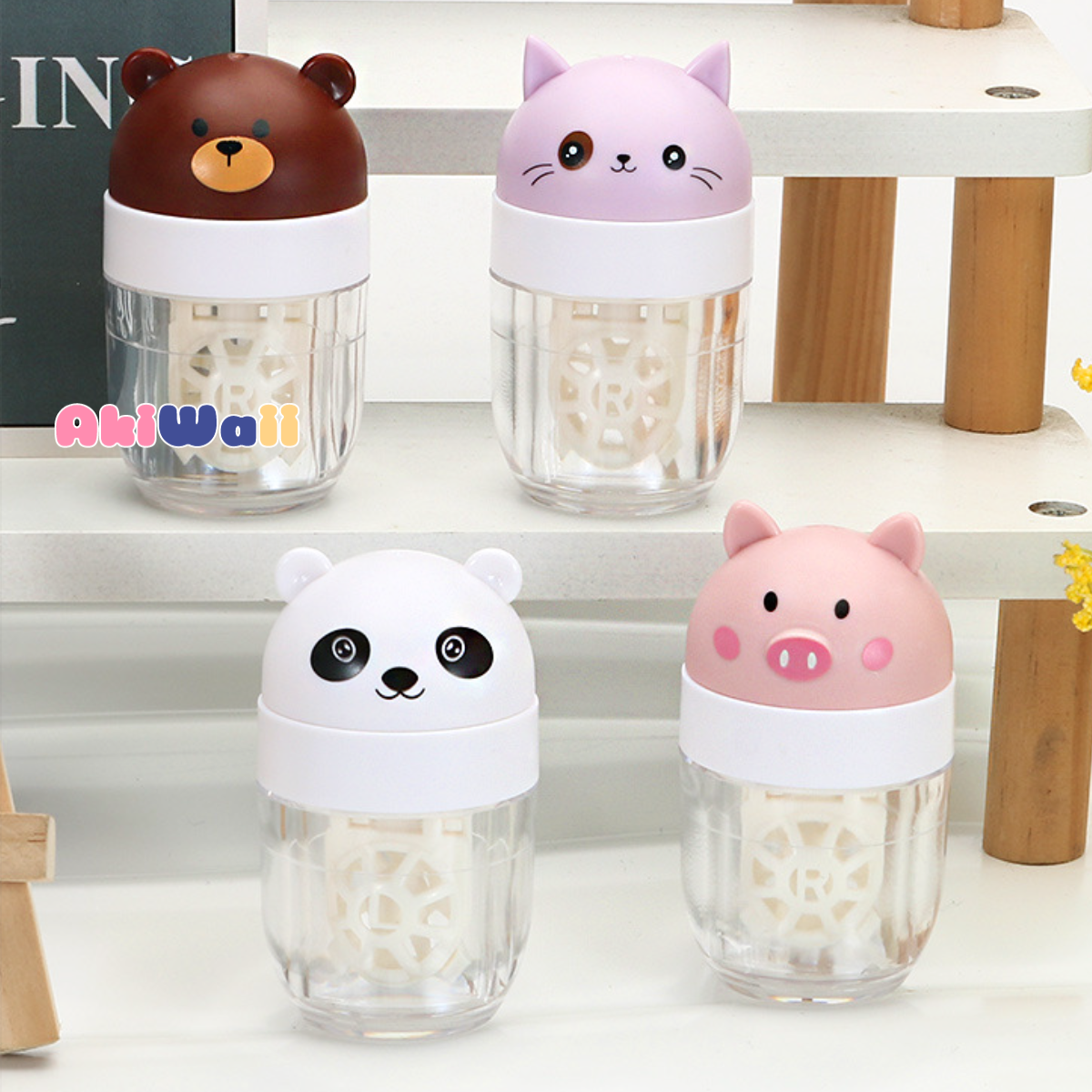 Akiwaii Crystal Pure Contact Lenses Manual Washer