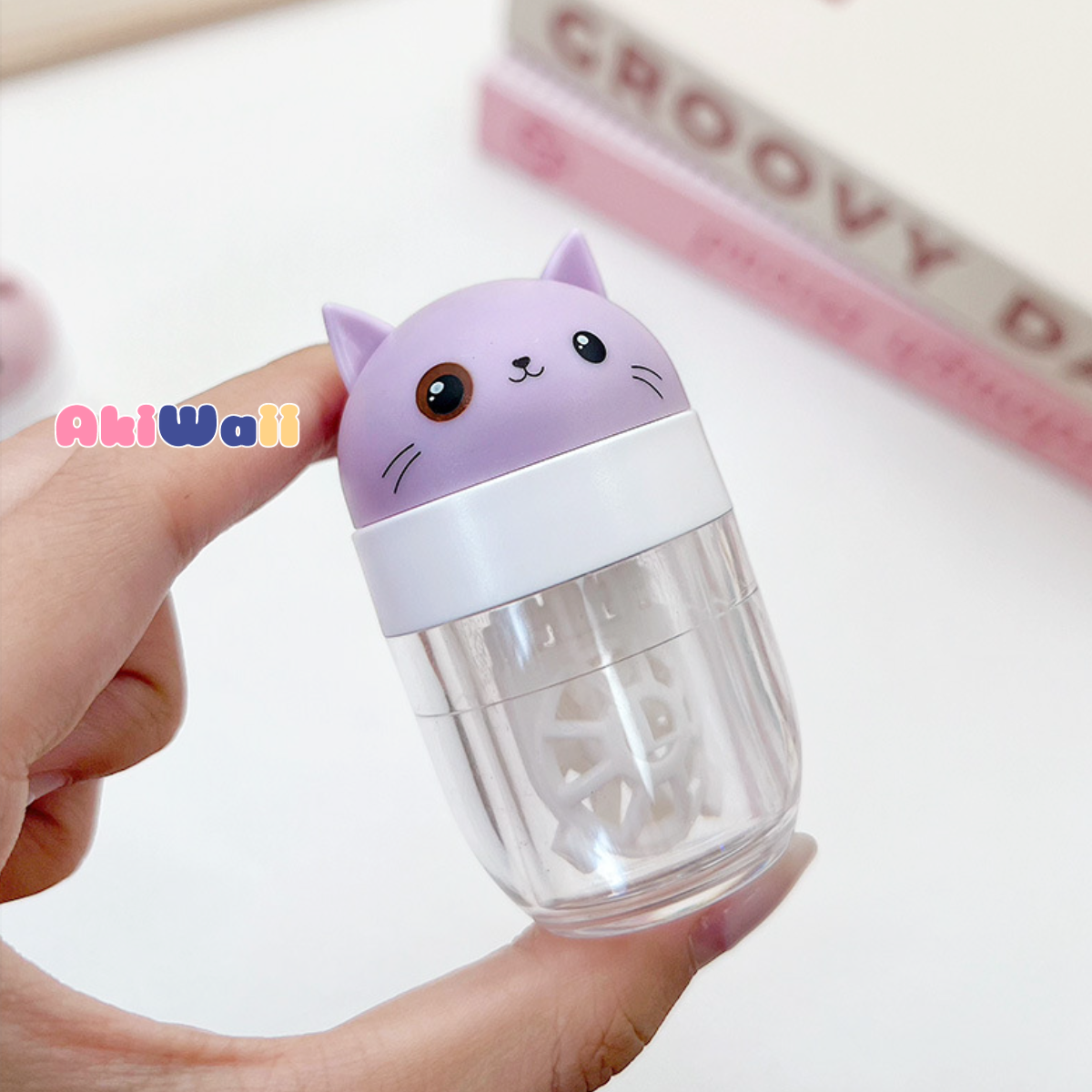 Akiwaii Crystal Pure Contact Lenses Manual Washer