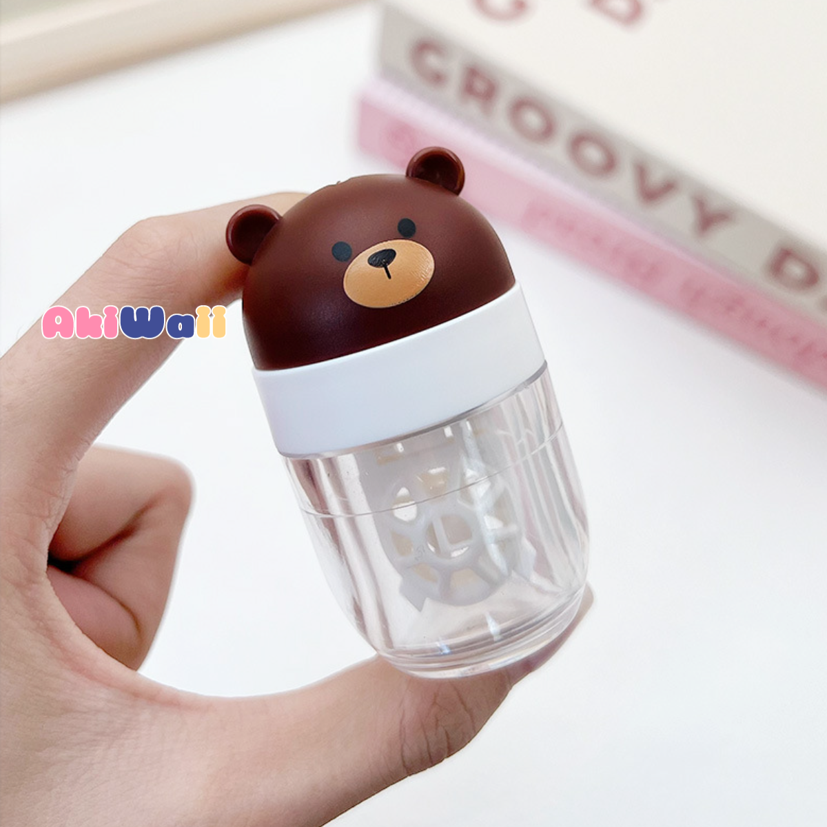 Akiwaii Crystal Pure Contact Lenses Manual Washer