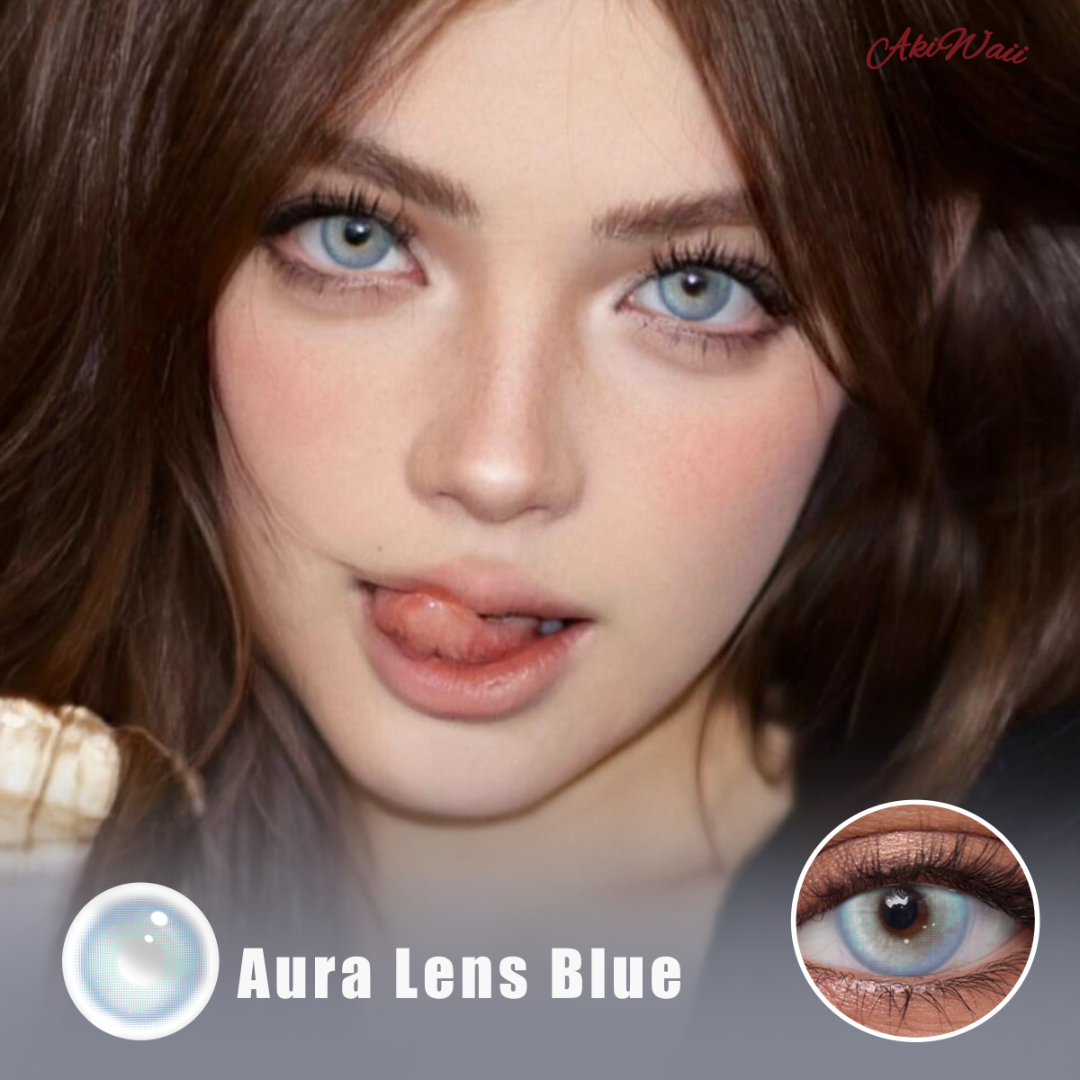 Akiwaii Aura Lens Blue [Yearly]